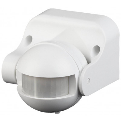 Camelion Датчик движения инфракрасный ДД-009-W 1200Вт 180 гр.12м IP44 LX-39/Wh Белый (A9716)