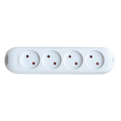 (W) Smart Колодка 4х местная 10А 5240 IN HOME