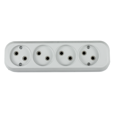 Grand Колодка 4х местная 10A 5040 IN HOME